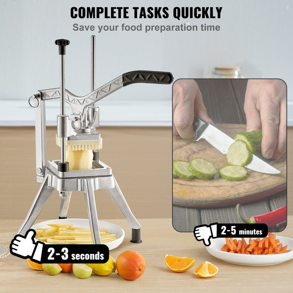 Blade Heavy Duty Professional Food Dicer Kattex French Fry Cutter Onion Slicer Stainless Steel For Tomato Peppers Potato Mushroom EX-STOCK
