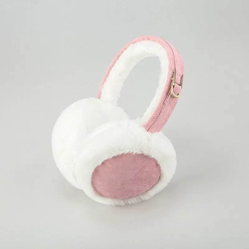 Couple Earmuff Plush Ear Warmer Cold-proof Folding Earmuffs To Undertake Orders - EX-STOCK Canada