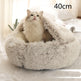 2 In 1 Dog And Cat Bed Pet Winter Bed Round Plush Warm Bed House Soft Long Plush Pets Bed Pet Products EX-STOCK Canada 