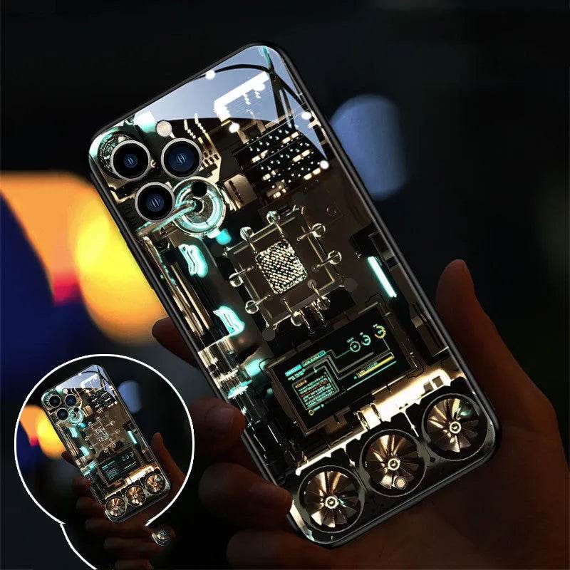 Dustproof Tempered Glass Protective Mobile iPhone Case - EX-STOCK Canada