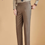 Men's Professional Business Office High-waisted Chinos Trousers for work - EX-STOCK Canada