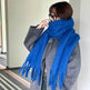 Solid Color Macaron Color Gentle Thick Warm Scarf - EX-STOCK Canada