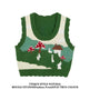 Women Christmas Sleeveless Knitted Sweater Vest - EX-STOCK Canada