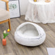 2 In 1 Dog And Cat Bed Pet Winter Bed Round Plush Warm Bed House Soft Long Plush Pets Bed Pet Products EX-STOCK Canada 