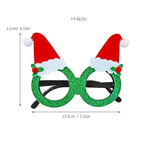 Christmas Creative Party Gathering Dress Up Glasses - EX-STOCK CANADA