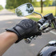 Gants réfléchissants BOL/Open Road pour hommes avec crâne 