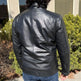 BOL Men's Zip Pocket Leather Jacket 