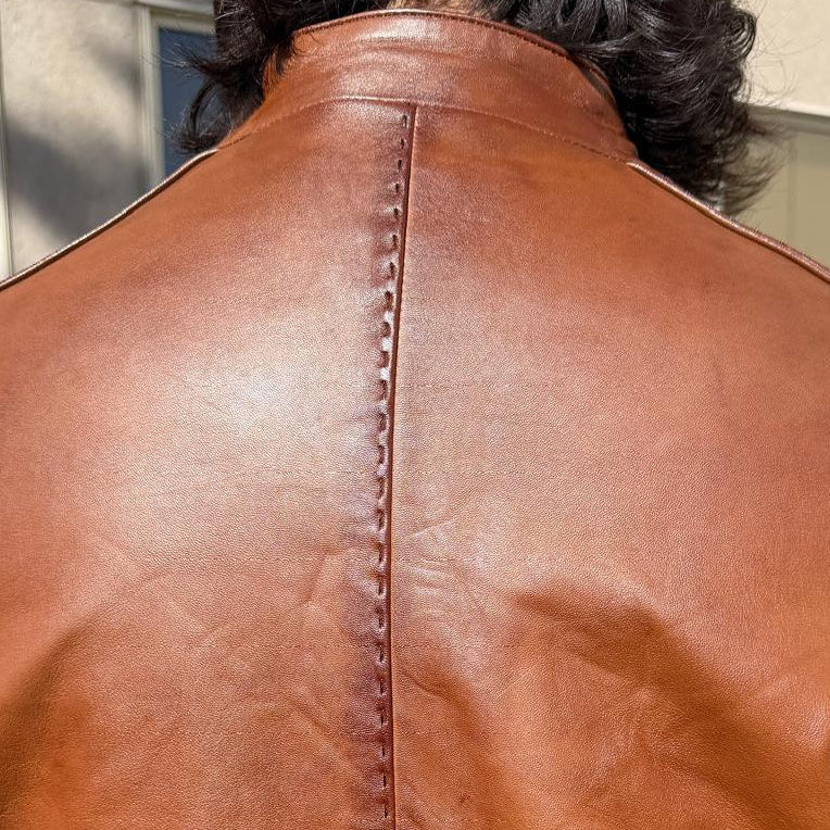BOL Men's Racer Leather Jacket 