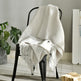 Fringed Knitted Small Blanket Napping Blanket Sofa Blanket EX-STOCK Canada 