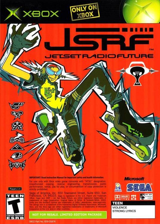 Sega GT 2002 & JSRF: Jet Set Radio Future 