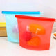 Reusable Silicone food storage bag vacuum sealed bag - EX-STOCK Canada