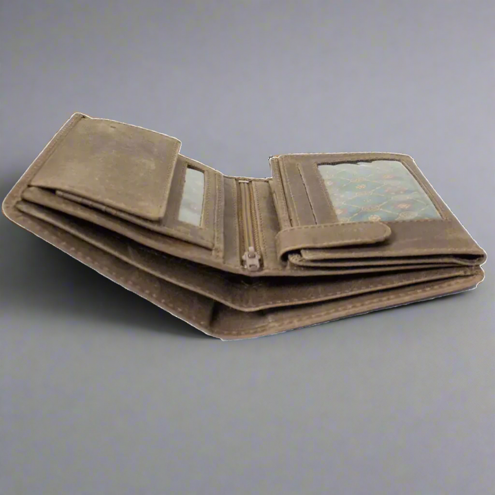 Cartera de cuero para hombre JBG con RFIDEX-STOCK Canada 