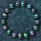 Rainbow Purple Green Eye Obsidian Bracelet - EX-STOCK CANADA