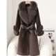 Thickened Faux Mink Coat With Large Fur Collar For Women - EX-STOCK Canada