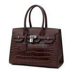 Trendy crocodile pattern Cooperate Work Handbag for Ladies - EX-STOCK Canada