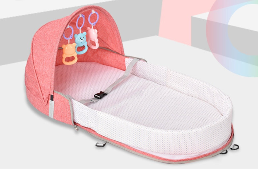 Portable Foldable Baby Nest with Mosquito Net Options — product view 16 of 16 | EX-STOCK