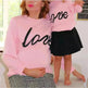 Women Maternity Sweatshirt Love Printed Parent-child Sweatshirt - EX-STOCK CANADA