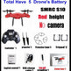 Sales Promotion WiFi 2MP Camera With S10 SMRC FPV Quadcopter Drone Helicopter UAV Micro Remote Control Toy RACER KIT Aircraft EX-STOCK Canada 