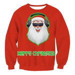 Autumn Winter Fashion Ugly Christmas Sweater Santa Elf Funny Pullover Womens Mens Print Sweaters Tops Clothing - EX-STOCK Canada