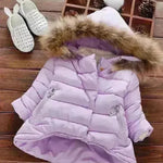 New born Baby Hooded Winter Jacket toddler winter coat Baby parka coat 5t winter Faux fur  jacket - EX-STOCK CANADA