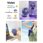 Handheld Usb Mini Portable Folding Aromatherapy Fan - EX-STOCK Canada
