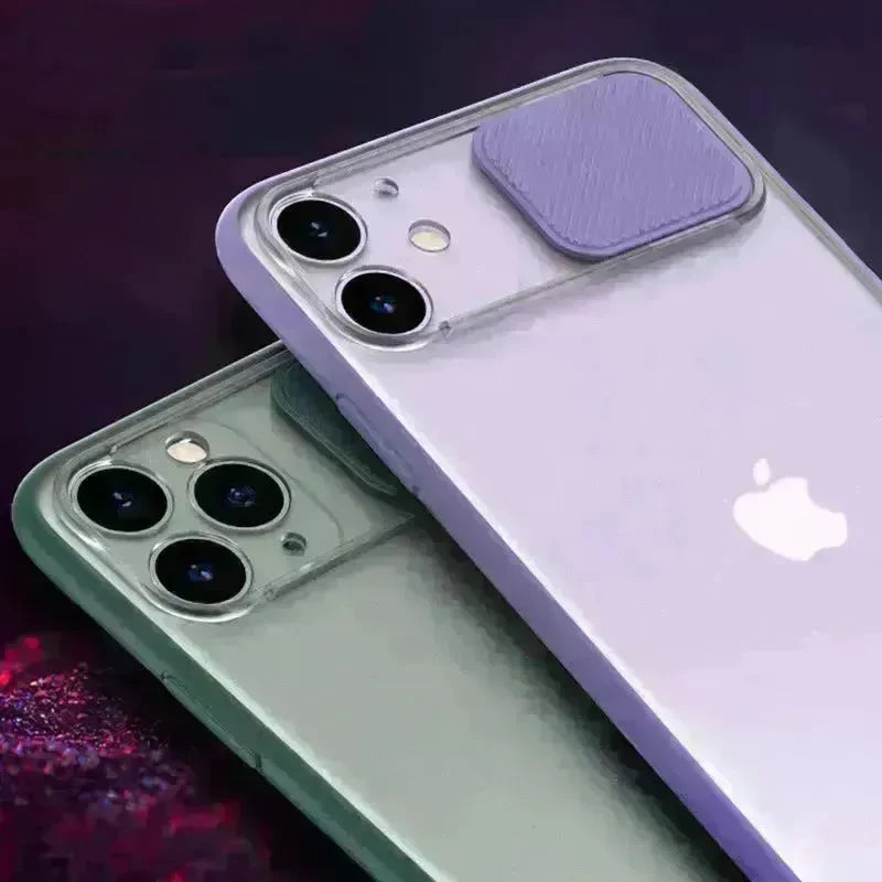 Frosted frame lens Silicone phone case - EX-STOCK CANADA