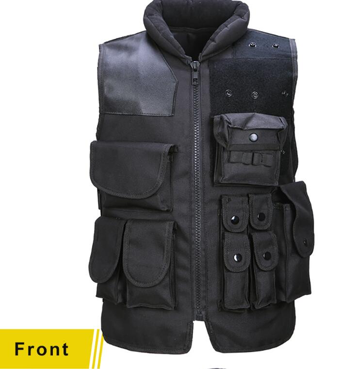 Tactical Vest Black Mens Military Hunting Vest EX-STOCK Canada 