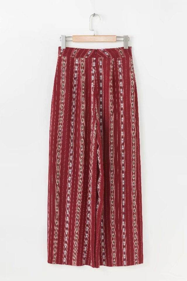 Casual Women High waist Wide leg Printed Split Palazzo Trouser - EX-STOCK Canada