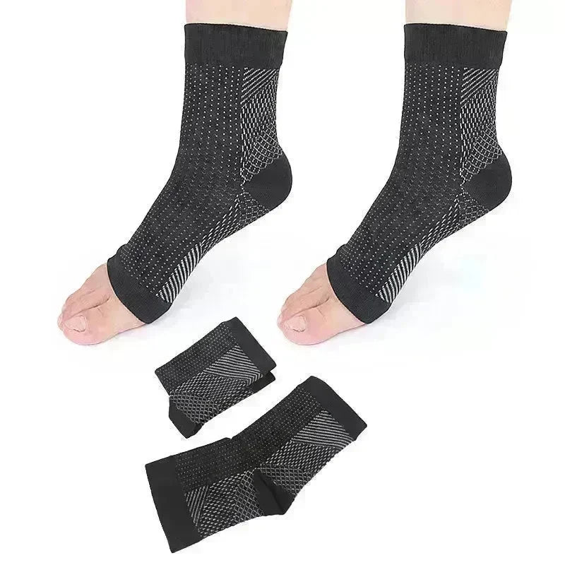 Foot Compression Sports Ankle Brace Socks Relieve Swelling  Unisex - EX-STOCK CANADA