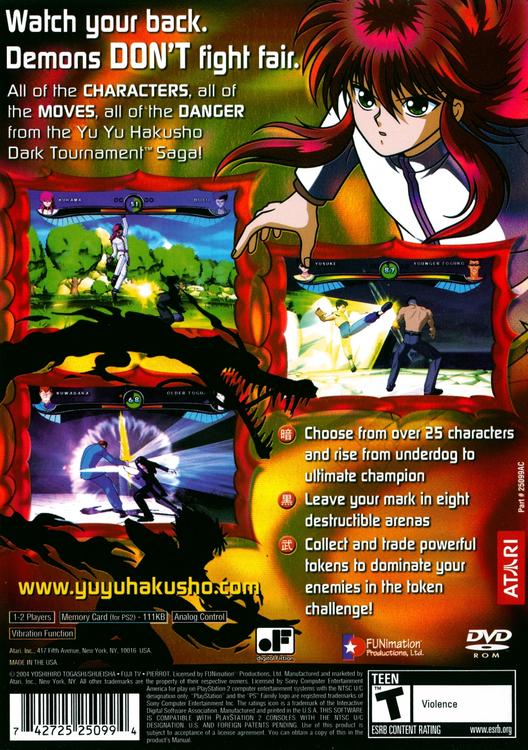 Yu Yu Hakusho: Dark Tournament 