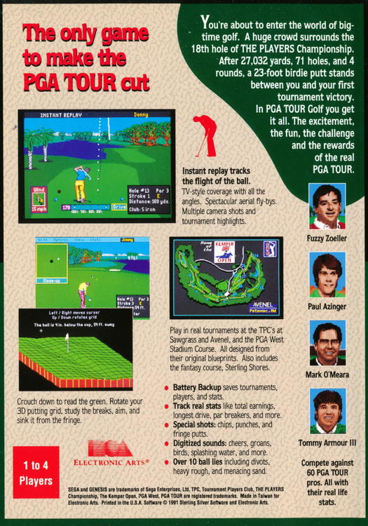 PGA Tour Golf 