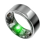 Smart Ring – Blood Sugar Testing, Sleep & Health Monitoring | Silver