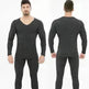 Winter Men's Sleepwear Loungewear Cashmere Long John set - EX-STOCK CANADA