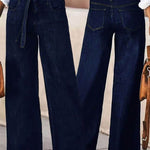 American Hot Girl Retro Wide Leg Jeans EX-STOCK Canada 