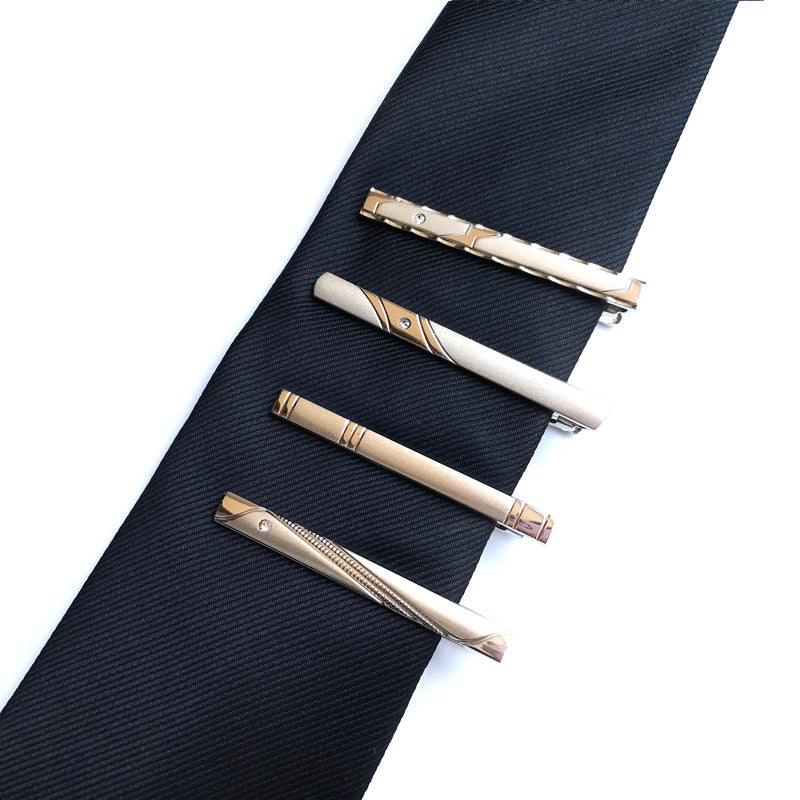 Men's Silver Tie Clip – Formal Metal Alloy Tie Bar for Business & Weddings | Canada & USA