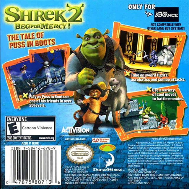 Shrek 2: Beg for Mercy 