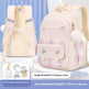 Primary School Student Schoolbag Girls' Plaid Backpack - EX-STOCK Canada
