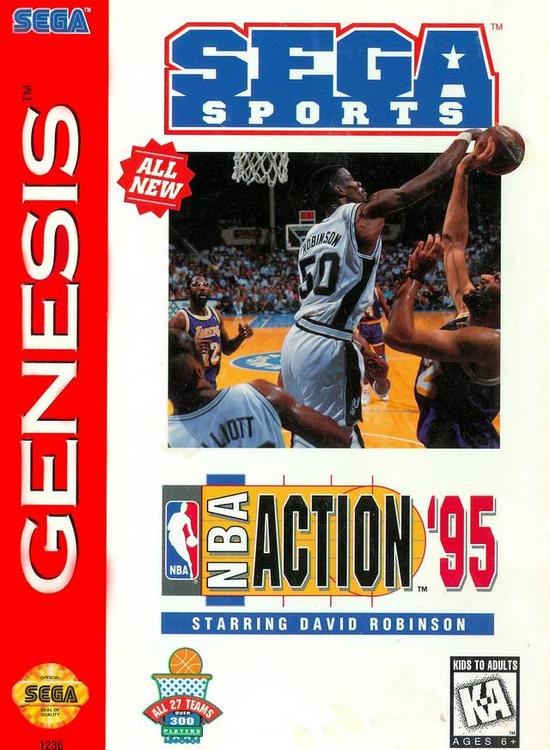 NBA Action '95 starring David Robinson 