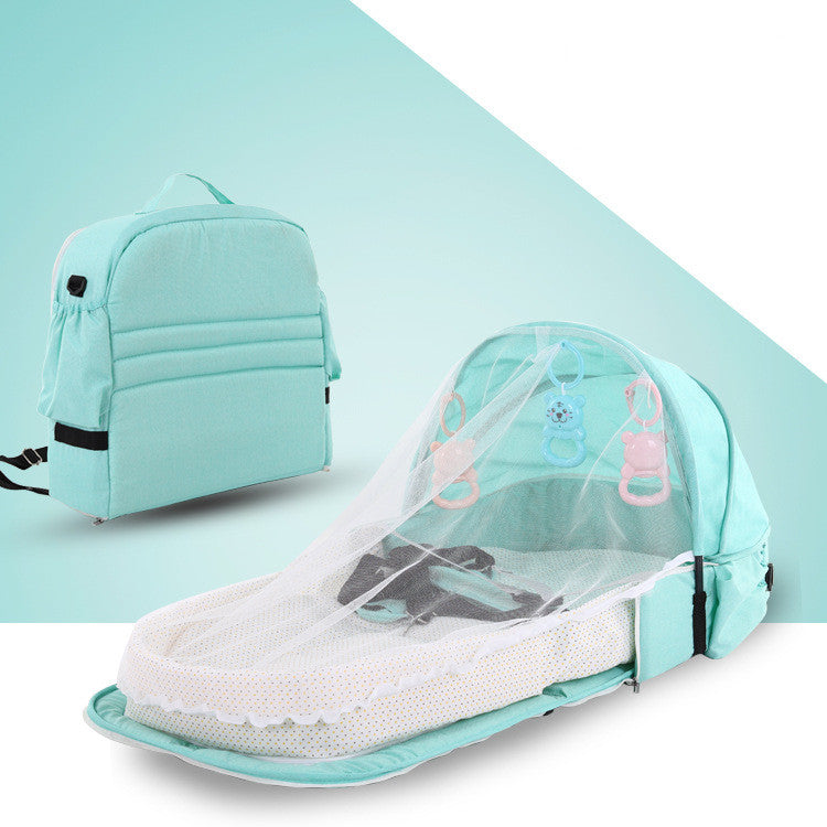 Portable Foldable Baby Nest with Mosquito Net Options — product view 15 of 16 | EX-STOCK