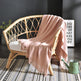 Fringed Knitted Small Blanket Napping Blanket Sofa Blanket EX-STOCK Canada 