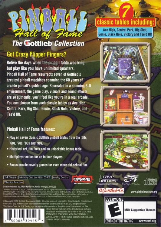 Pinball Hall of Fame: The Gottlieb Collection 