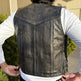 Open Road Men's Lace Side Leather Vest 