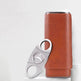 Humidifying and Moisturizing Leather Cigar Case and Cigar Cutter set - EX-STOCK Canada