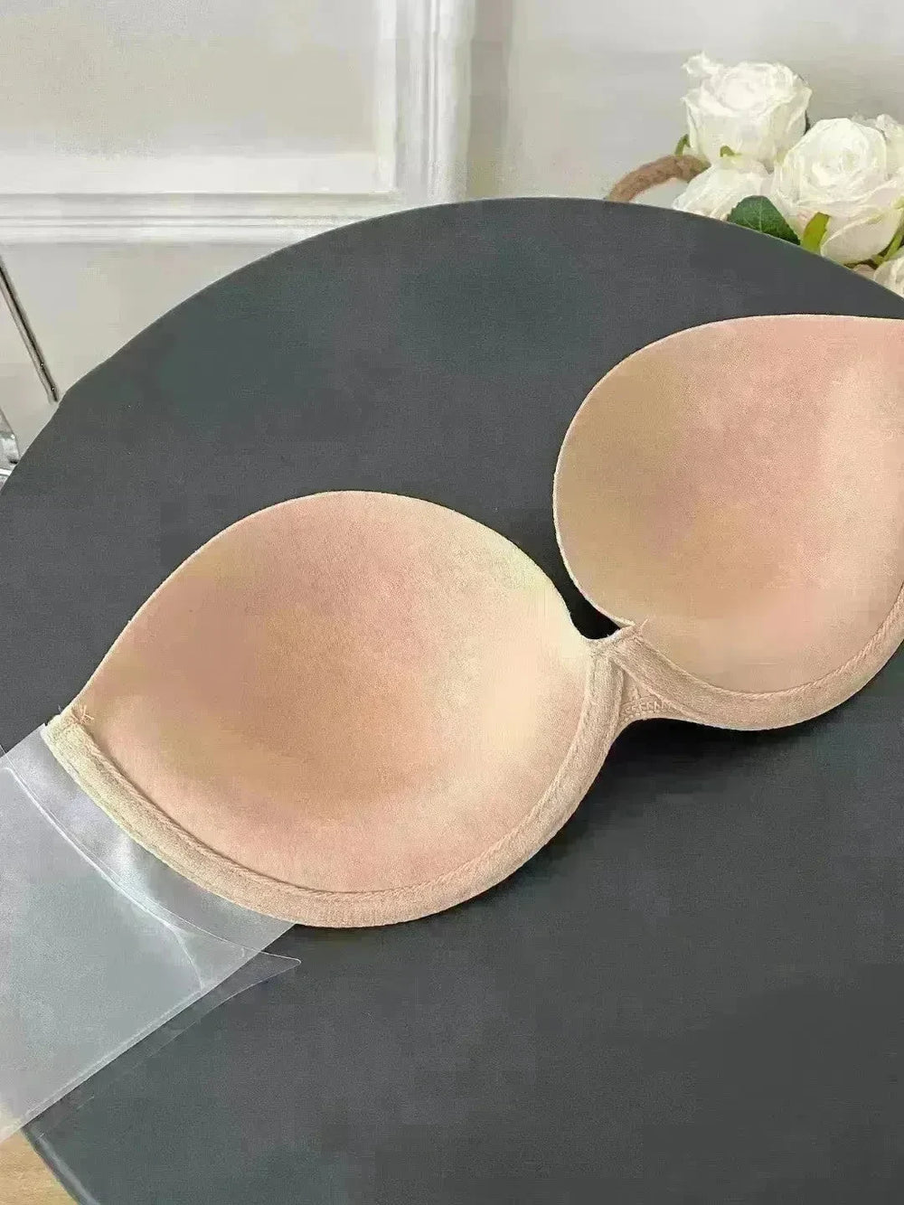 Strapless Bra Beauty Back Chest Stick on bra Push Up Invisible Non-slip Underwear Low back bra - EX-STOCK CANADA