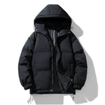 Men's Hoodie Padded Coat Thickened Cotton-padded Clothes Loose Casual Cotton-padded Jacket - EX-STOCK Canada