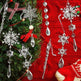 10pcs Christmas Tree Hanging Pendants Acrylic Ice Strip Snow Ceiling Xmas Ornaments New Year Christmas Decoration Home Decor - EX-STOCK Canada