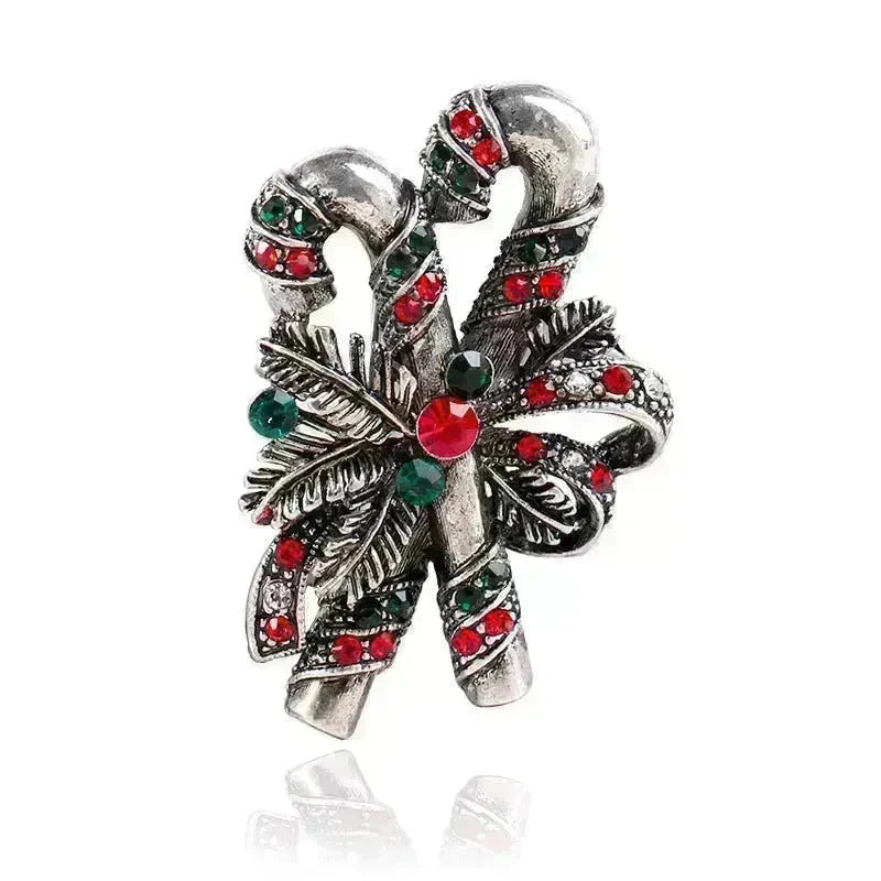 Christmas suit pin brooch - EX-STOCK CANADA