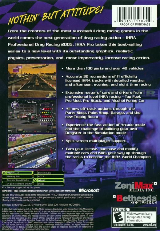IHRA Professional Drag Racing 2005 