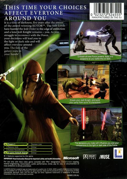 Star Wars: Knights of the Old Republic II - The Sith Lords 