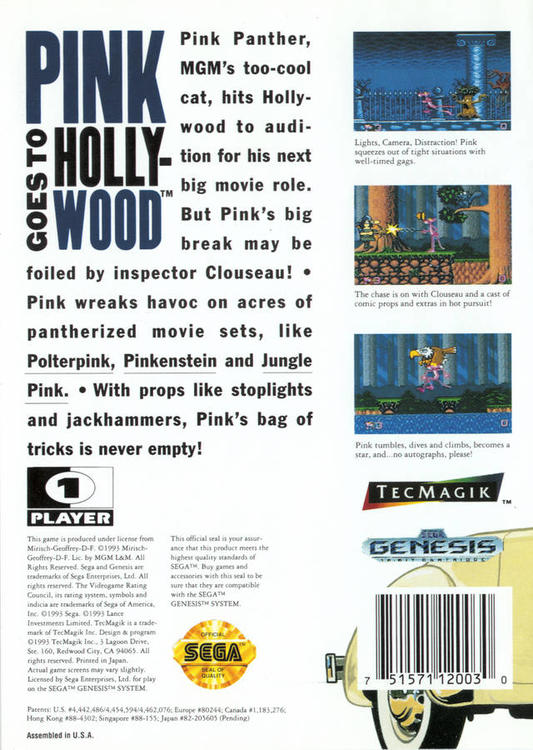 Pink Goes To Hollywood 